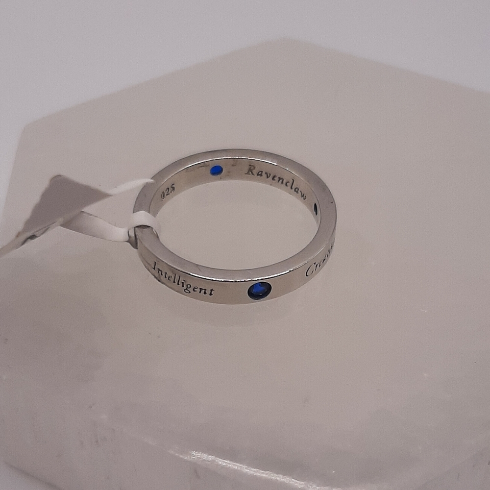 R847 Sterling Silver Harry Potter Ravenclaw Traits Ring - Charmed Aroma